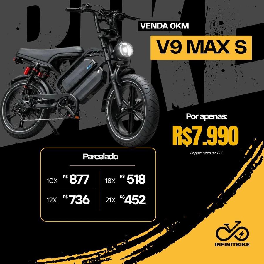 V9 Max S — R$ 7.990 no PIX